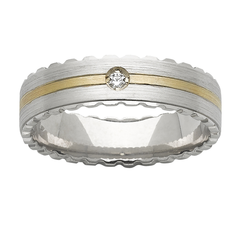 Men's Wedding Ring – AR757-C6 D